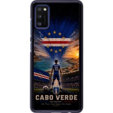 Coque Samsung Galaxy A41 - Football Cap-Vert splash 2026