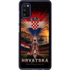Coque Samsung Galaxy A41 - Football Croatie splash 2026