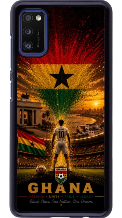 Coque Samsung Galaxy A41 - Football Ghana splash 2026