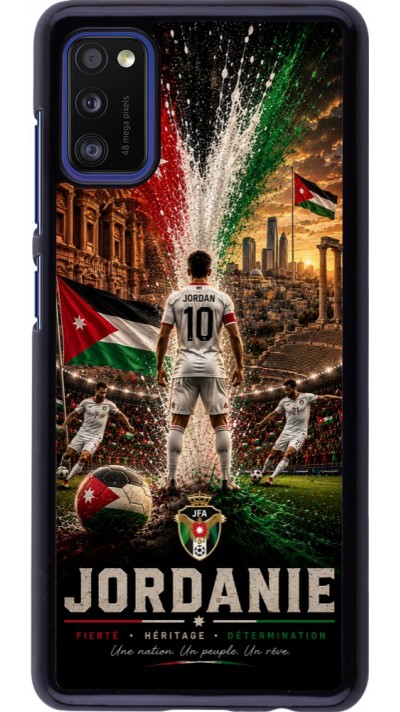 Coque Samsung Galaxy A41 - Football Jordanie splash 2026