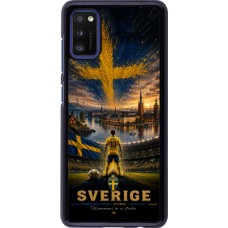Coque Samsung Galaxy A41 - Football Suède splash 2026