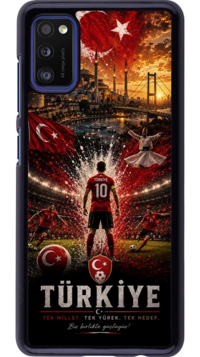 Coque Samsung Galaxy A41 - Football Turquie splash 2026