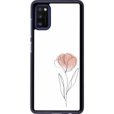 Samsung Galaxy A41 Case Hülle - Spring 23 minimalist flower