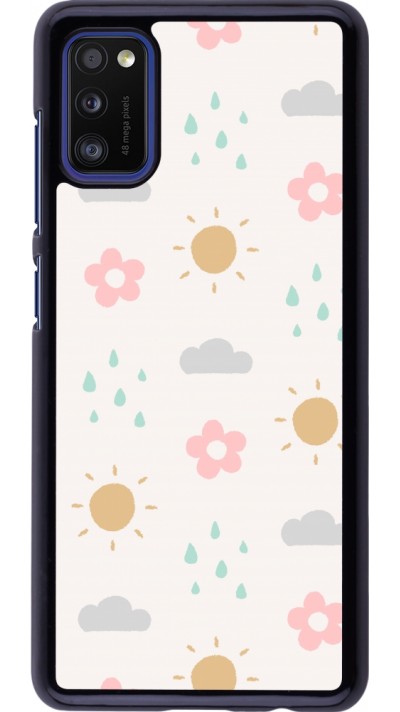 Samsung Galaxy A41 Case Hülle - Spring 23 weather