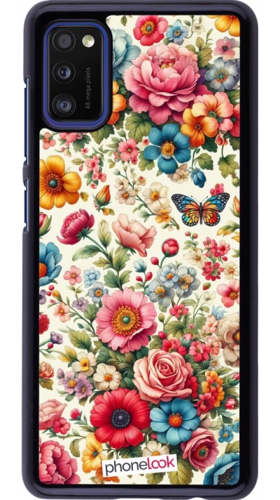 Samsung Galaxy A41 Case Hülle - Spring 25 fruehling bluetend
