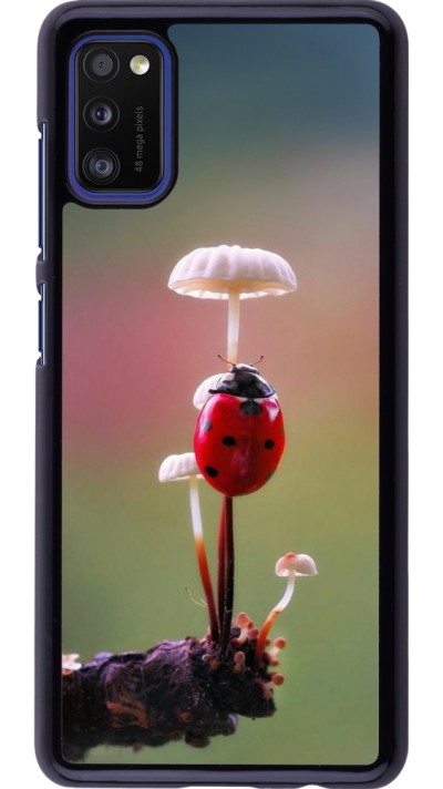 Coque Samsung Galaxy A41 - Ladybird on a mushroom 2026