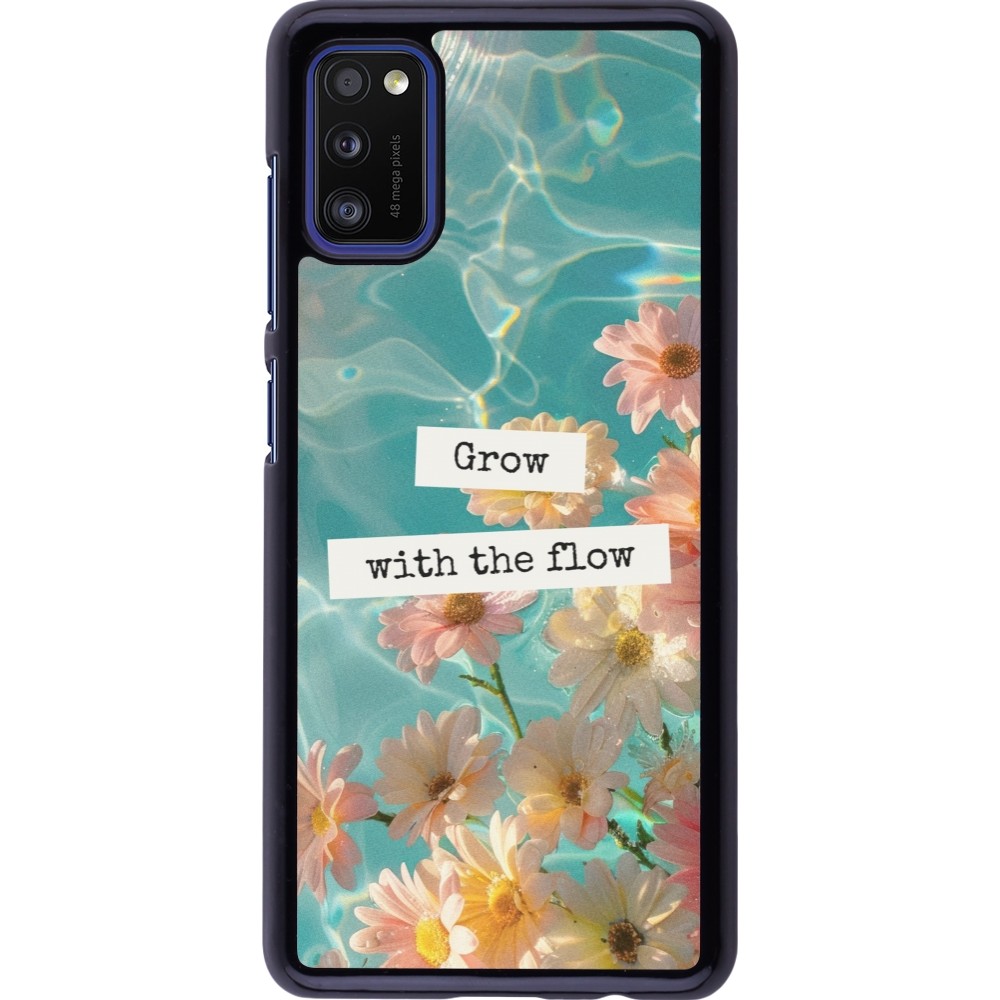 Samsung Galaxy A41 Case Hülle - Summer 2025 Grow with the flow