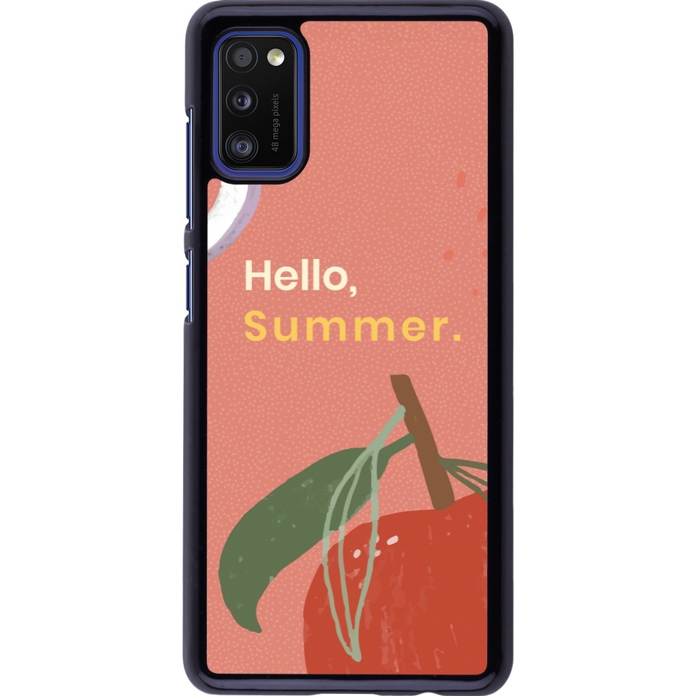Samsung Galaxy A41 Case Hülle - Summer 2025 Hello summer