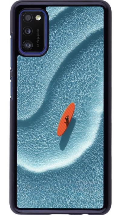 Samsung Galaxy A41 Case Hülle - Orange surf Summer 2026