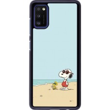 Samsung Galaxy A41 Case Hülle - Snoopy on the beach Summer 2026