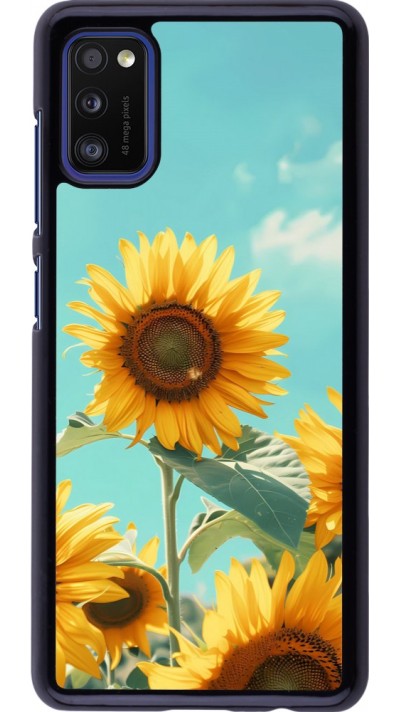 Samsung Galaxy A41 Case Hülle - Sunflowers Summer 2026