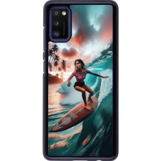 Samsung Galaxy A41 Case Hülle - Surferin aus Bali