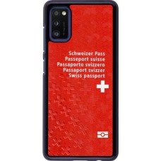 Hülle Samsung Galaxy A41 - Swiss Passport