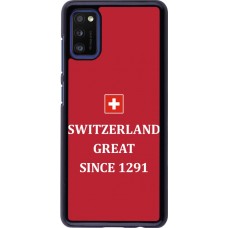 Samsung Galaxy A41 Case Hülle - Switzerland Great Since 1291