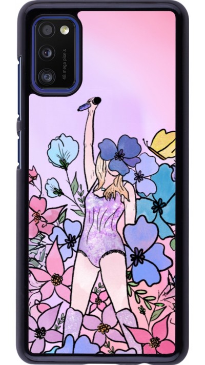 Samsung Galaxy A41 Case Hülle - Taylor Swift Sketch - Pink