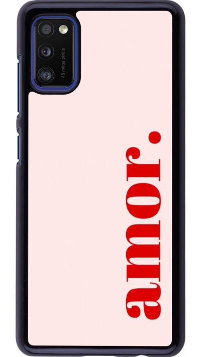 Samsung Galaxy A41 Case Hülle - Valentine 2024 amor