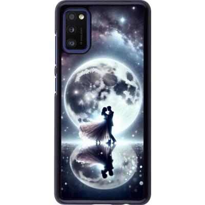 Samsung Galaxy A41 Case Hülle - Valentin 2024 Liebe unter dem Mond