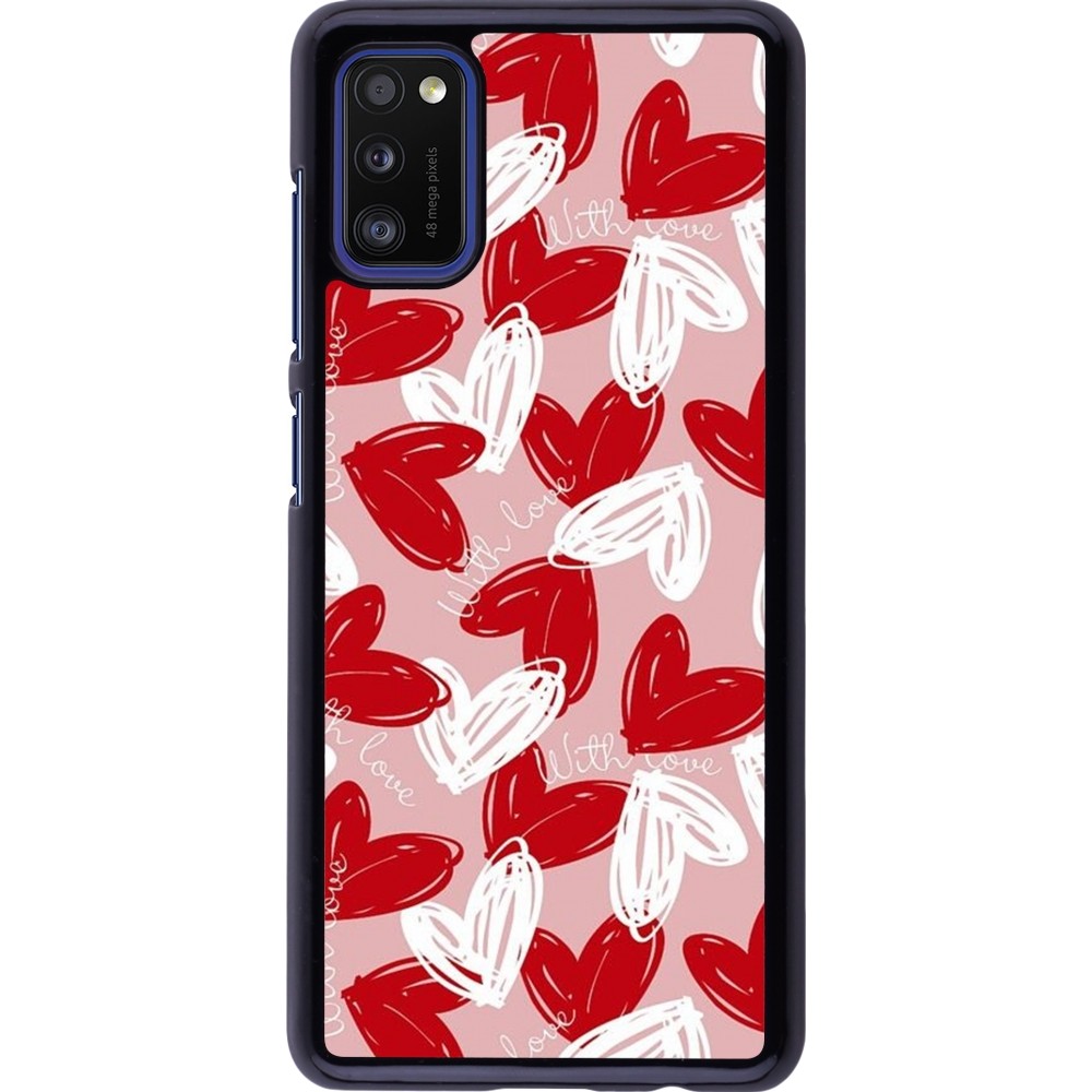 Samsung Galaxy A41 Case Hülle - Valentine 2024 with love heart