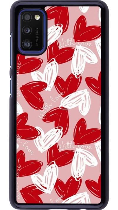 Coque Samsung Galaxy A41 - Valentine 2024 with love heart
