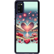 Samsung Galaxy A41 Case Hülle - Valentin 2025 Schick