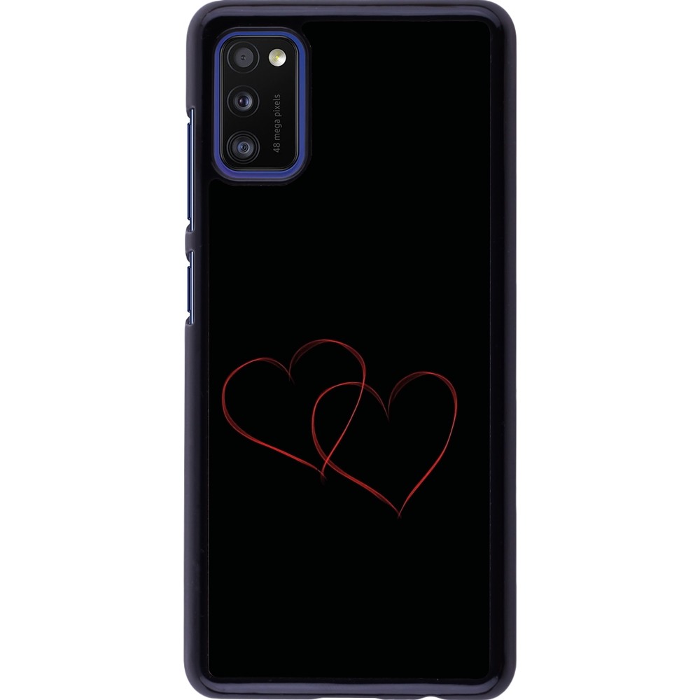 Samsung Galaxy A41 Case Hülle - Valentine 2023 attached heart