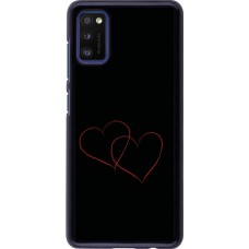 Samsung Galaxy A41 Case Hülle - Valentine 2023 attached heart