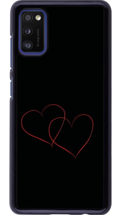 Coque Samsung Galaxy A41 - Valentine 2023 attached heart