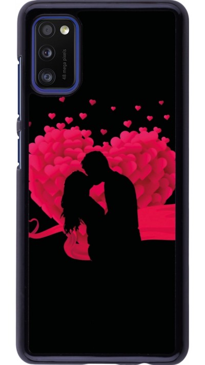 Coque Samsung Galaxy A41 - Valentine 2023 passionate kiss