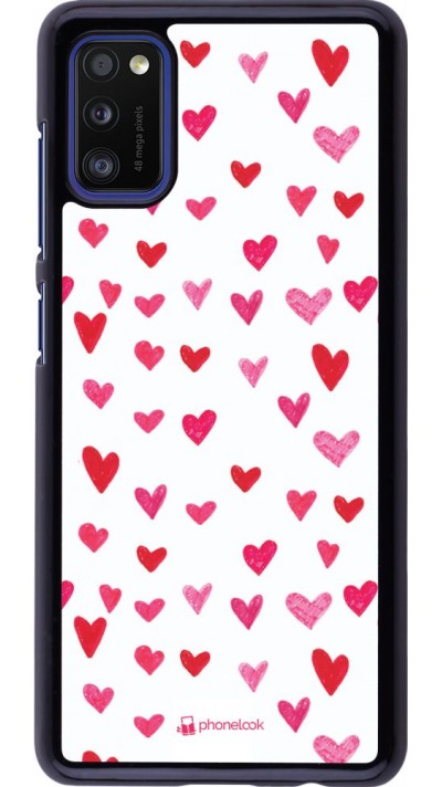 Coque Samsung Galaxy A41 - Valentine 2022 Many pink hearts