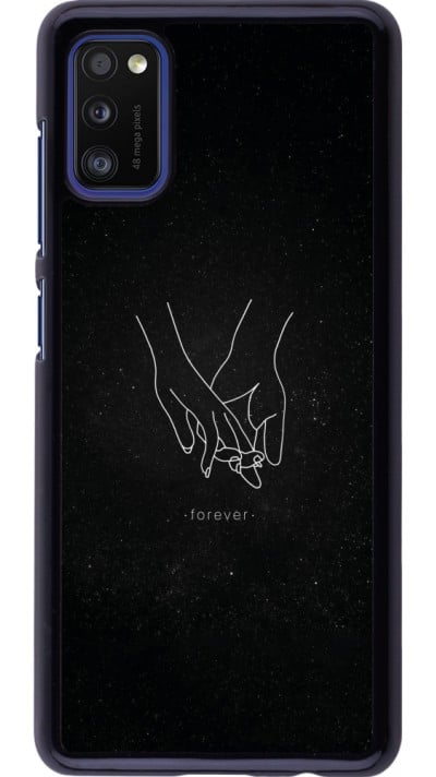 Coque Samsung Galaxy A41 - Valentine 2023 hands forever