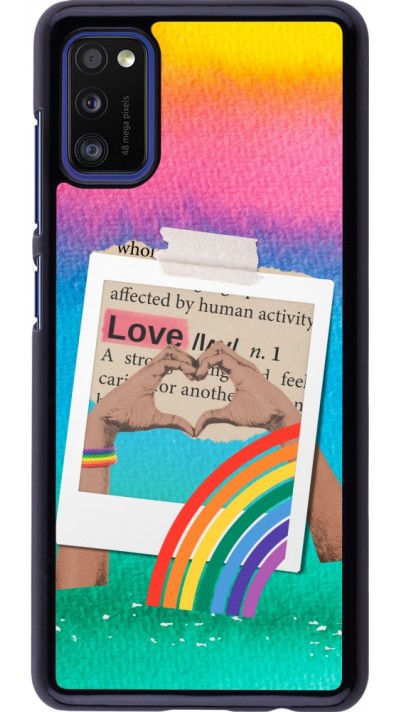 Coque Samsung Galaxy A41 - Valentine 2023 love is for everyone