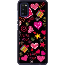 Coque Samsung Galaxy A41 - Valentine 2023 love symbols