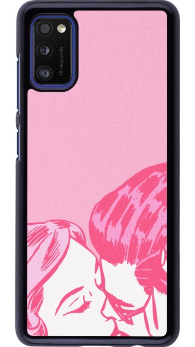 Coque Samsung Galaxy A41 - Valentine 2023 retro pink love