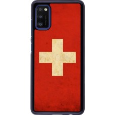 Hülle Samsung Galaxy A41 - Vintage Flag SWISS