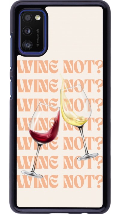 Samsung Galaxy A41 Case Hülle - Wine not