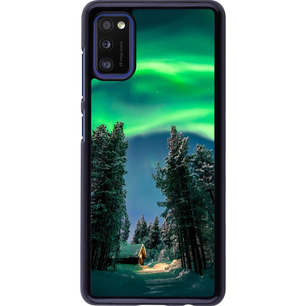 Coque Samsung Galaxy A41 - Winter 22 Northern Lights