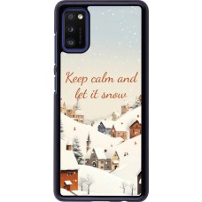 Coque Samsung Galaxy A41 - Winter 25 Winter Keep calm and let it snow