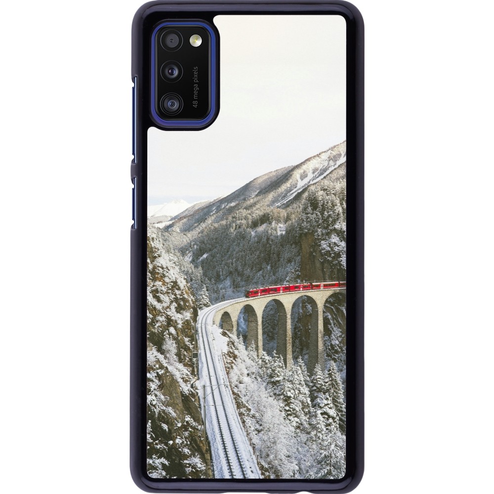 Coque Samsung Galaxy A41 - Winter 25 Winter polar express