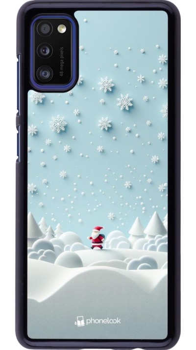 Coque Samsung Galaxy A41 - Noël 2023 Petit Père Flocon