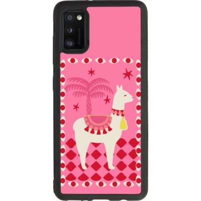 Coque Samsung Galaxy A41 - Silicone rigide noir Alpaca 2026