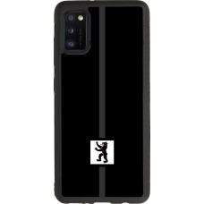 Coque Samsung Galaxy A41 - Silicone rigide noir Canton AI noir