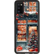 Coque Samsung Galaxy A41 - Silicone rigide noir Christmas 25 Xmas Shop