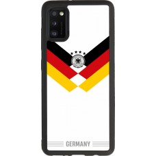 Coque Samsung Galaxy A41 - Silicone rigide noir Maillot de football Allemagne 2026 personnalisable