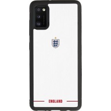 Coque Samsung Galaxy A41 - Silicone rigide noir Maillot de football Angleterre 2026 personnalisable