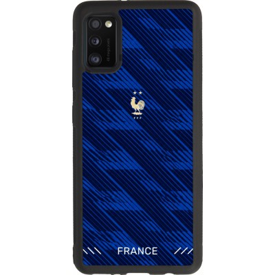 Samsung Galaxy A41 Case Hülle - Silikon schwarz Frankreich 2026 personalisierbares Fussballtrikot