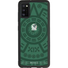 Coque Samsung Galaxy A41 - Silicone rigide noir Maillot de football Mexique 2026 personnalisable