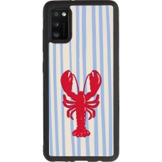 Coque Samsung Galaxy A41 - Silicone rigide noir Red lobster 2026