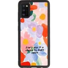 Coque Samsung Galaxy A41 - Silicone rigide noir Every day is a chance 2026