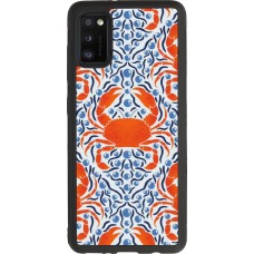 Samsung Galaxy A41 Case Hülle - Silikon schwarz Crabs and pearls Summer 2026