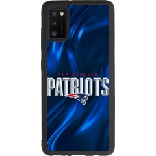 Samsung Galaxy A41 Case Hülle - Silikon schwarz Super Bowl 26 Patriots 2